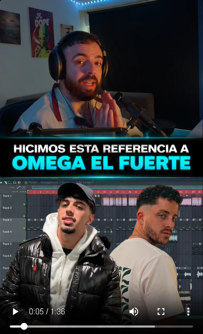 Trabajo de producción musical de Dani Manzan en su estudio La Nave, Alcobendas